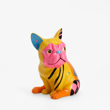 Patchworková stojící dekorace PES