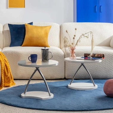 Tmavě modrý keramický hrnek 310 ml