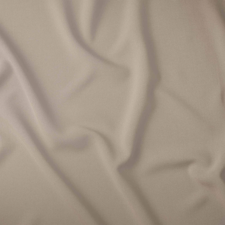 Taupe saténové prostěradlo s gumou PURE 140x200 cm