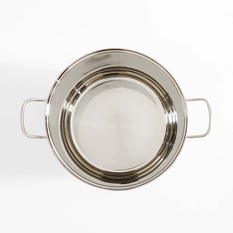 Garnek z stali nierdzewnej SYK-461-30 GRAND 16 L z pokrywką 30 cm