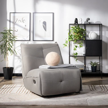 Otočné křeslo s relaxační funkcí GUBBLE