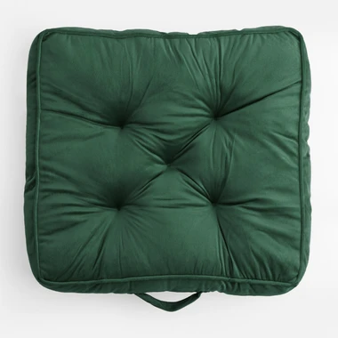 Podsedák EMERALD 50x50x8 cm tmavě zelený