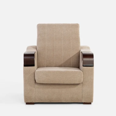 Křeslo BERGAMO cappuccino.