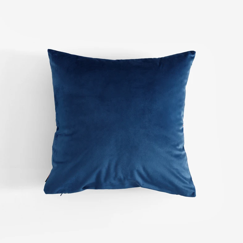 Vánoční povlak na polštář tmavě modrý GIFT 45x45 cm