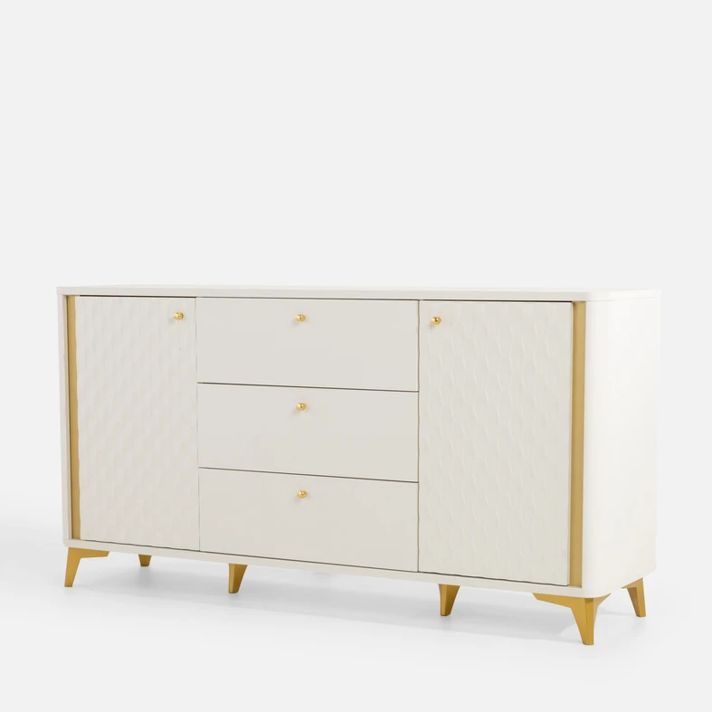 Komoda s osvětlením FORREST HILLS 160,4 cm
