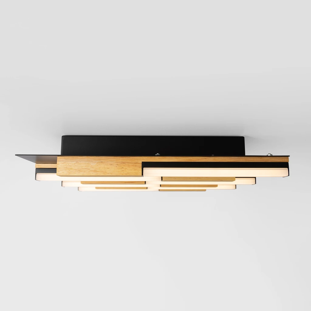 Lampa sufitowa ELIOT to oświetlenie do wnętrz przestronnych nowoczesnych z lekką, futurystyczną nutą.