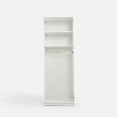 Korpus dvoudveřové skříně BEN bílý