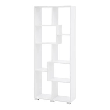 Regál bílý TUSE 161,6 cm