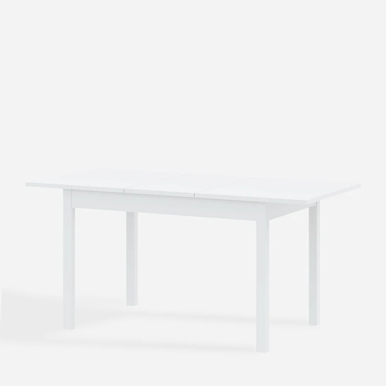 Rozkládací stůl UNO bílý 120-160 cm