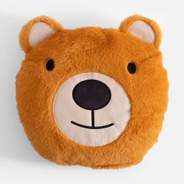 Plyšový polštářek MIMI MEDVÍDEK 33x30 cm