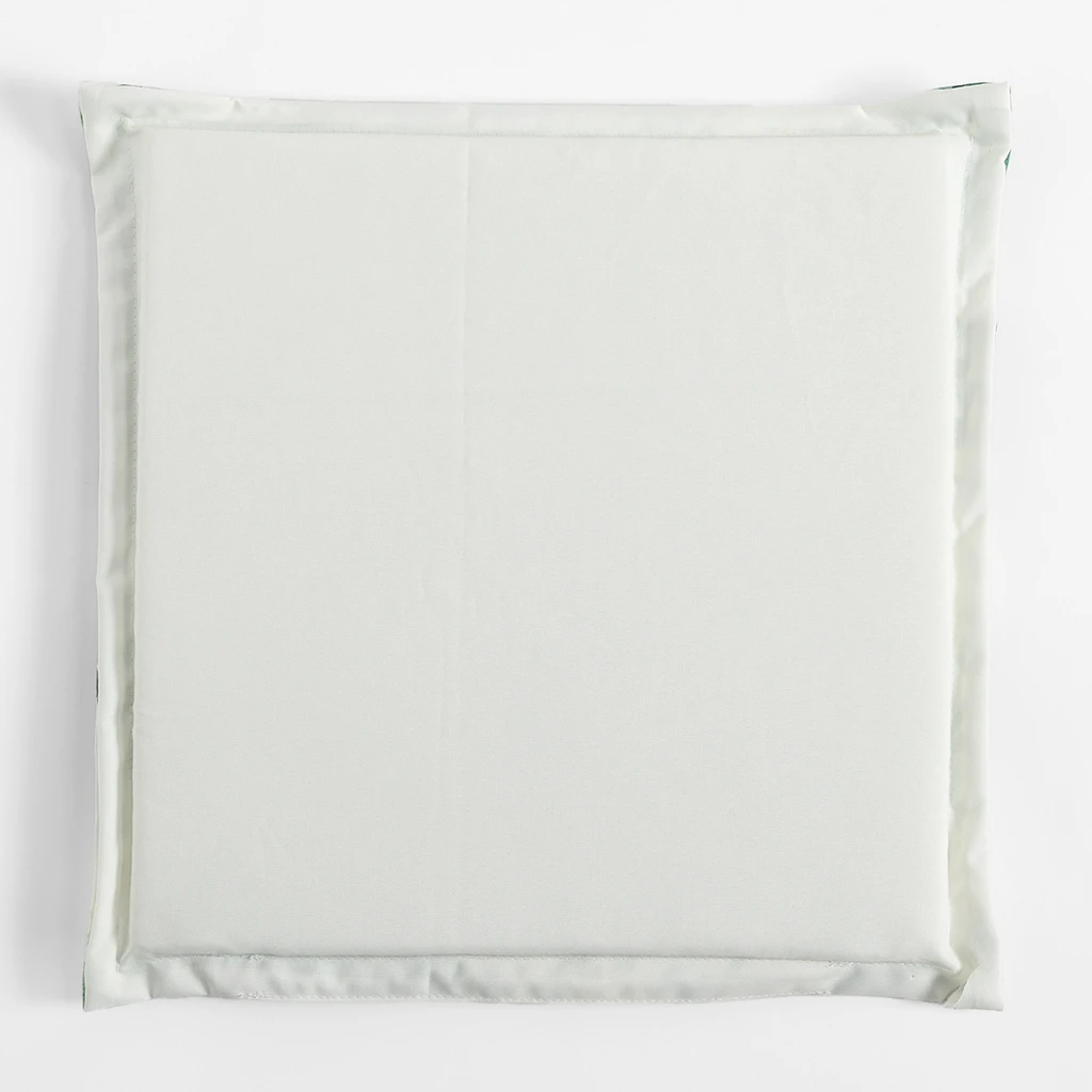 Bílý sedák na židli SAMBA 40x40 cm