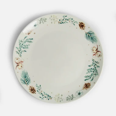 Vánoční jídelní talíř CONE 26,5 cm