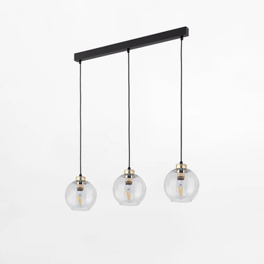 Průhledné závěsné svítidlo lišta DEVI 3