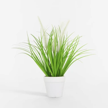 Umělá tráva v květináči 33 cm