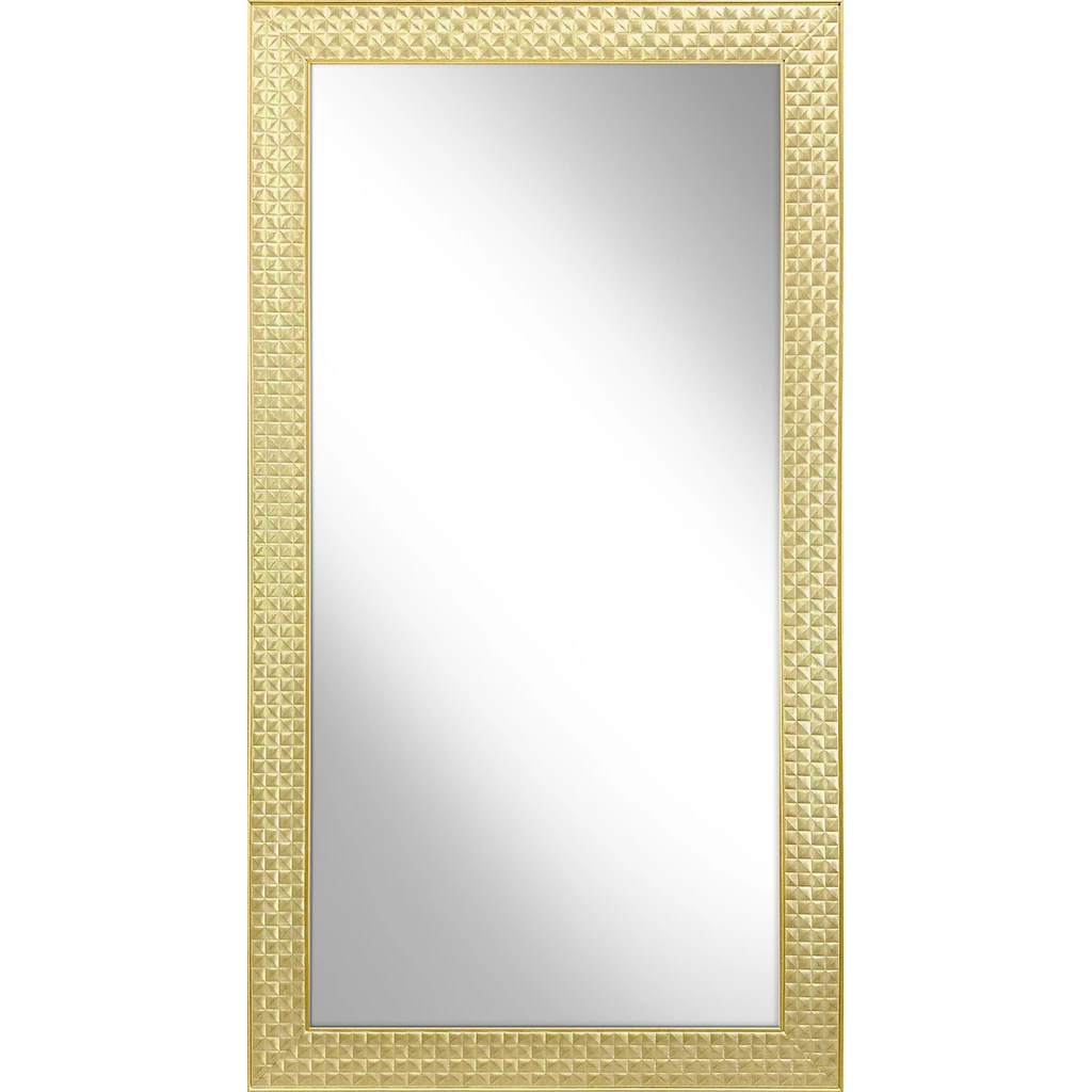 Zrcadlo ve zlatém rámu DIAME 76x136 cm