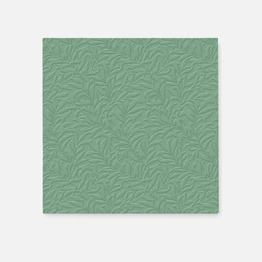 Světle zelené papírové ubrousky INSPIRATION FLORAL, 20 ks