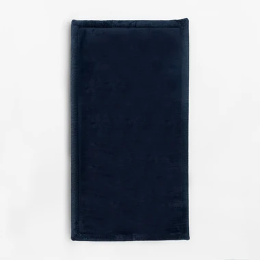 Koberec do předsíně tmavě modrý PUFFY SOFT 80x150 cm