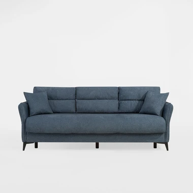 Rozkládací pohovka s úložným prostorem OTAWA šedá