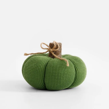 Dekorace zelená DÝNĚ 10CM