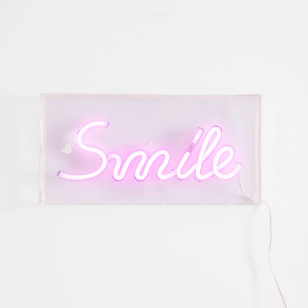 Dekorativní LED lampička SMILE