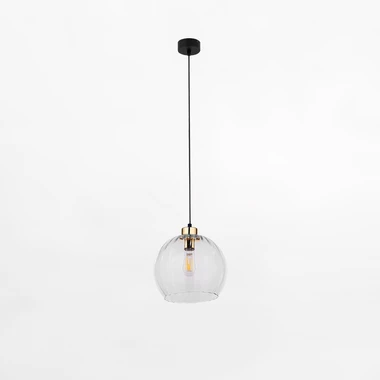 Průhledné závěsné svítidlo DEVI