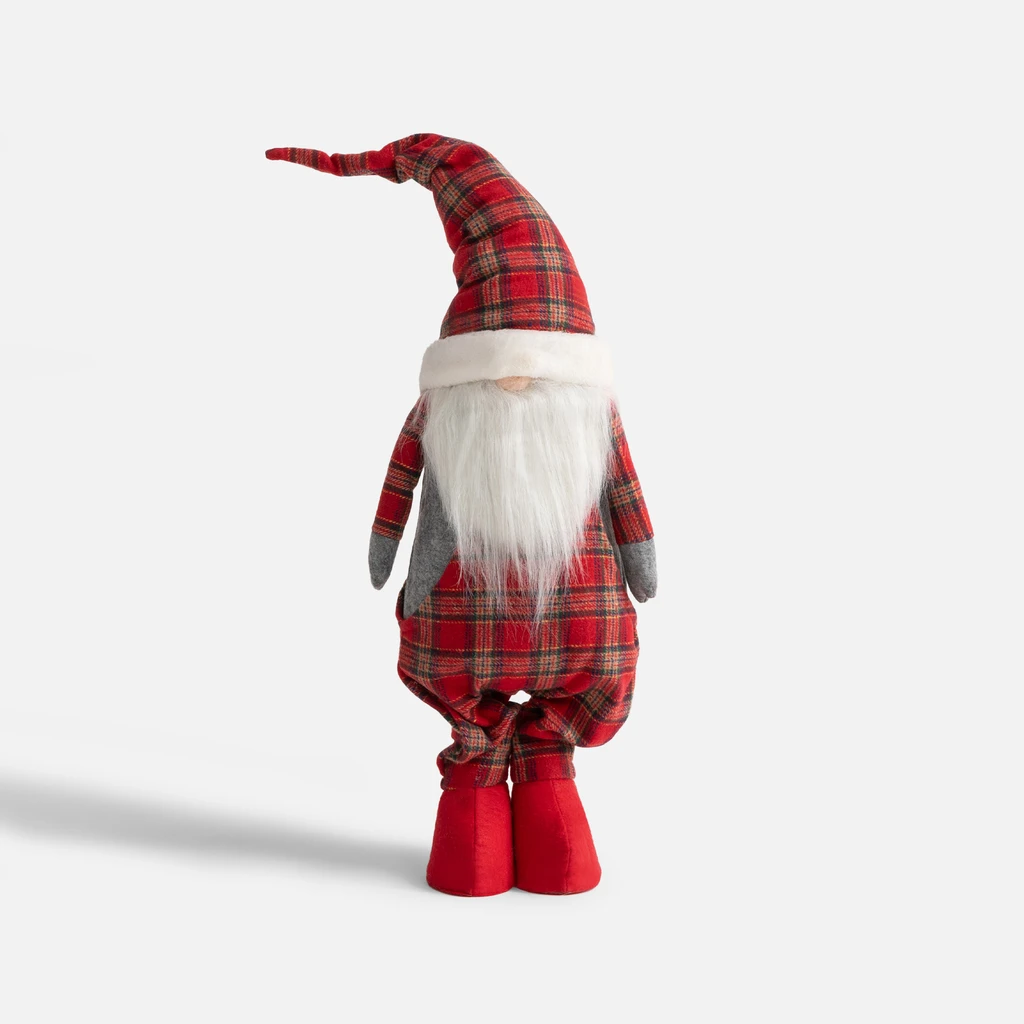 Dekorace skřítek červený 80 cm