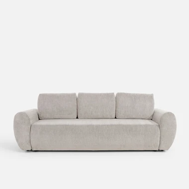 Třímístná pohovka DOLLY světle šedá