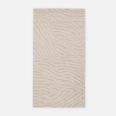 Béžový abstraktní koberec DEUS 80x150 cm
