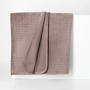 Přehoz na postel FRANKO taupe 180x200 cm